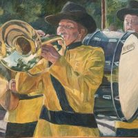 Drum and Bugle Corps, 26"x36"