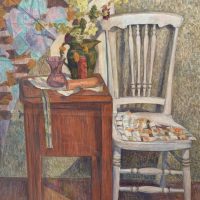 White Chair, 36"x29"