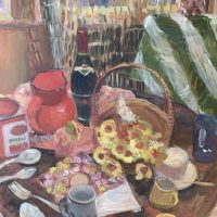 Red Pitcher, 34"x28"