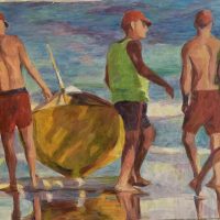 Life Guards II, 18"x24"