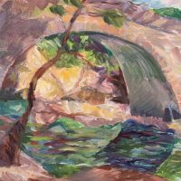 Stone Bridge, 16"x24"