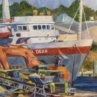 Dean, 25"x32", metal frame