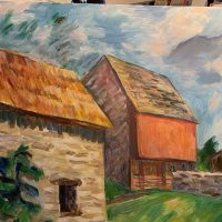 Noble Barns, 30"x36"